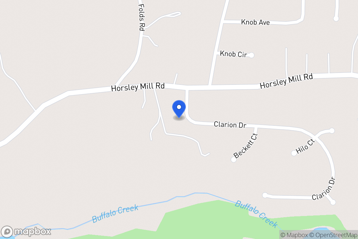 Map of 104 Clarion Dr