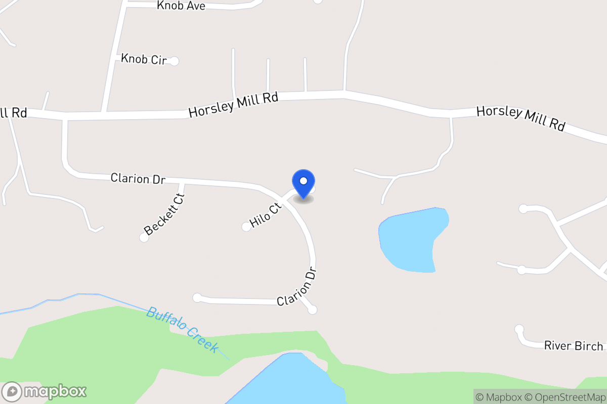 Map of 301 Clarion Dr