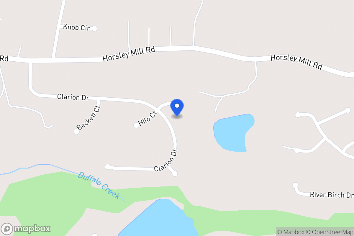 Map of 303 Clarion Dr