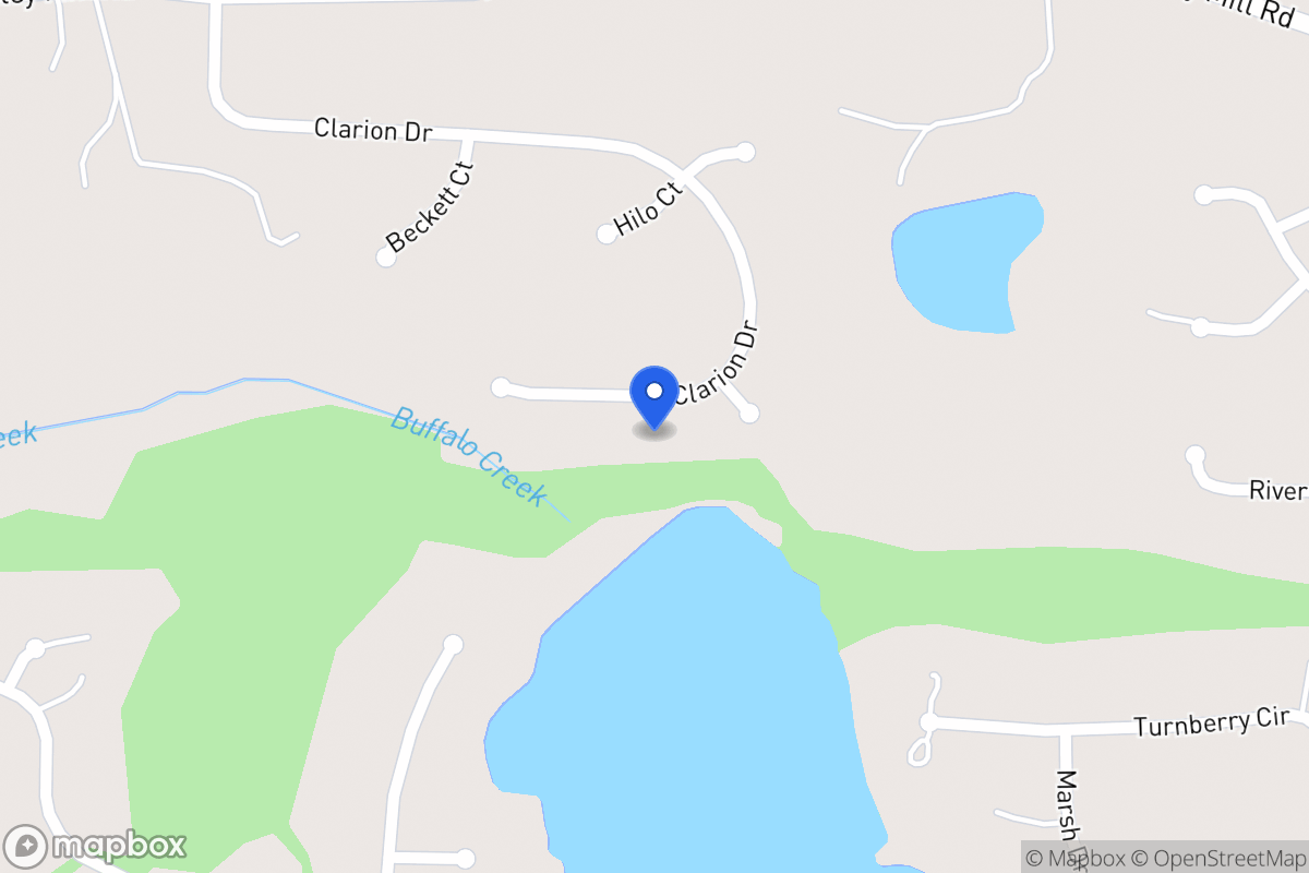Map of 405 Clarion Dr