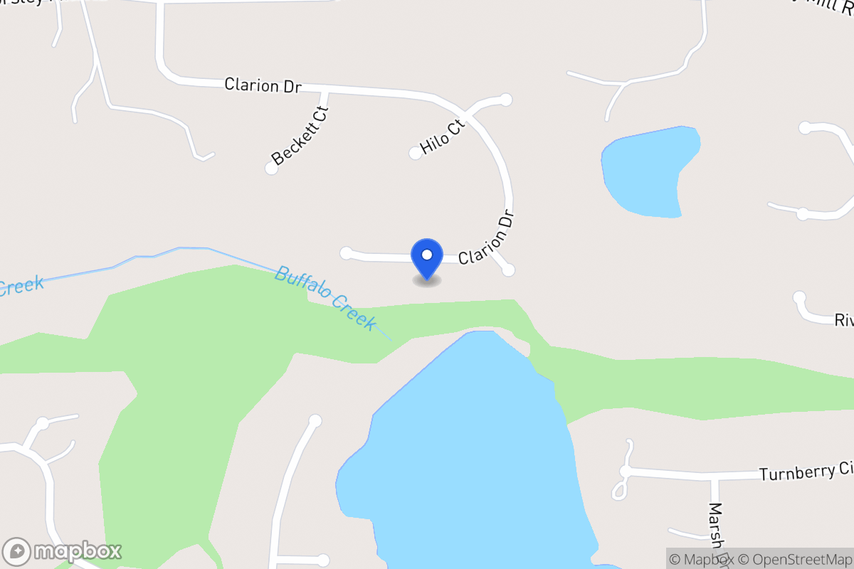 Map of 407 Clarion Dr