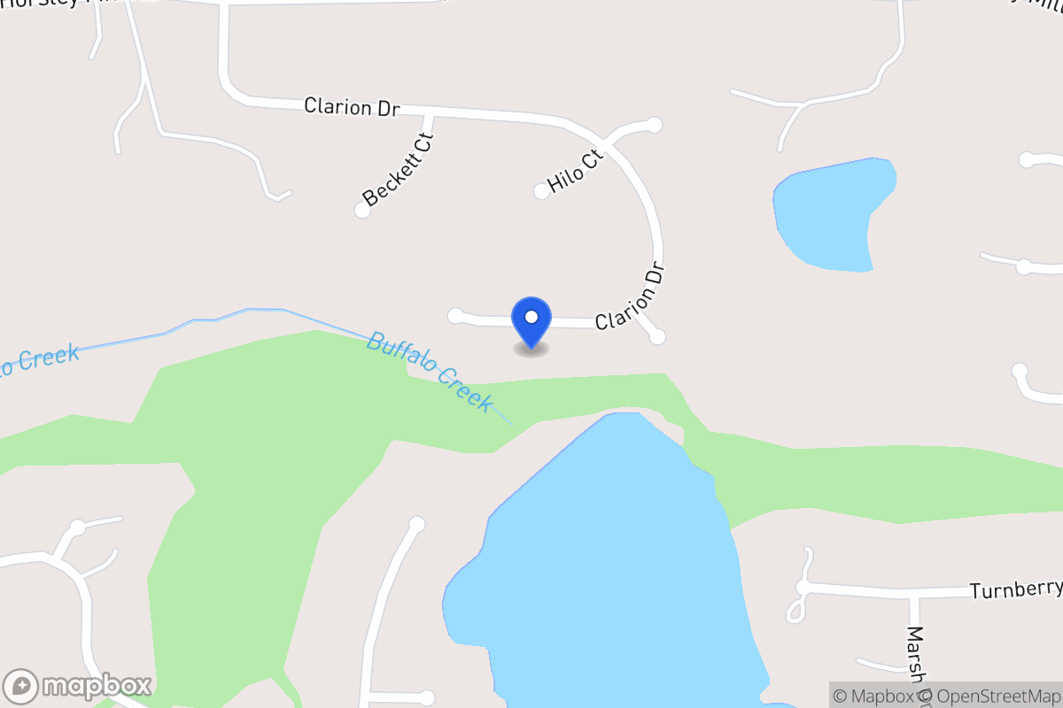 Map of 409 Clarion Dr