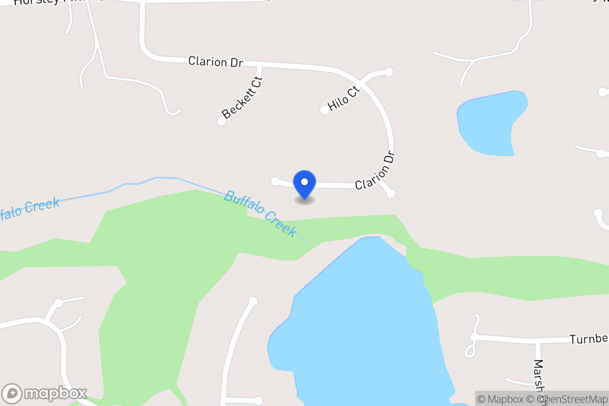 Map of 411 Clarion Dr