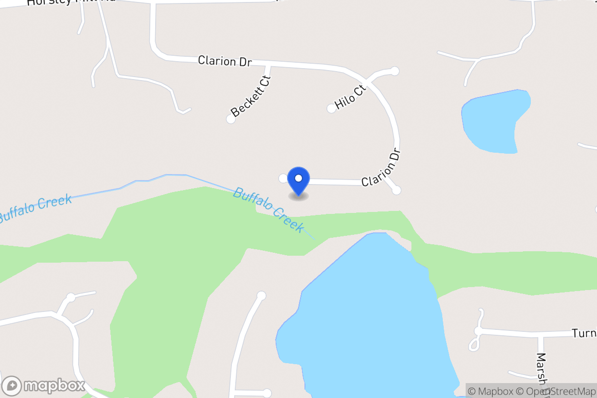 Map of 413 Clarion Dr