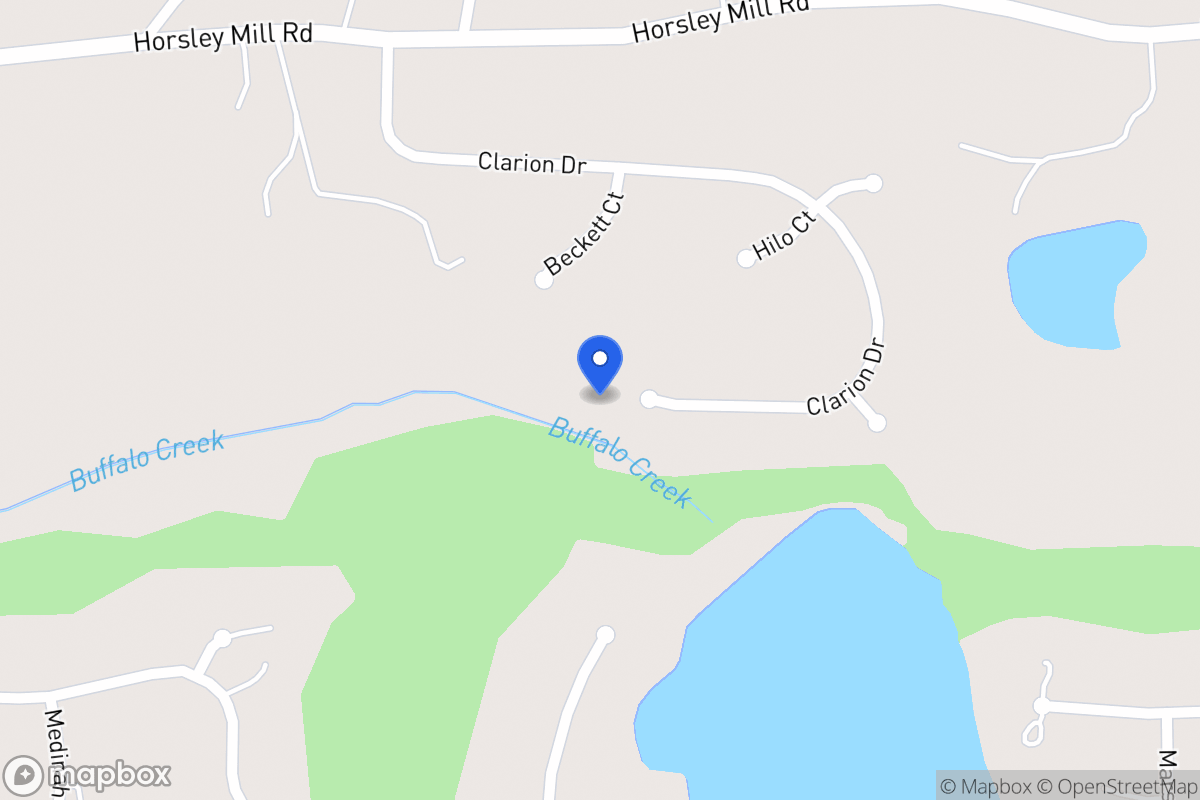 Map of 419 Clarion Dr