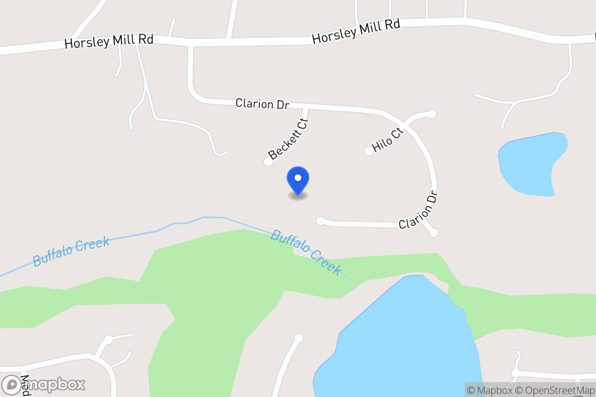 Map of 418 Clarion Dr