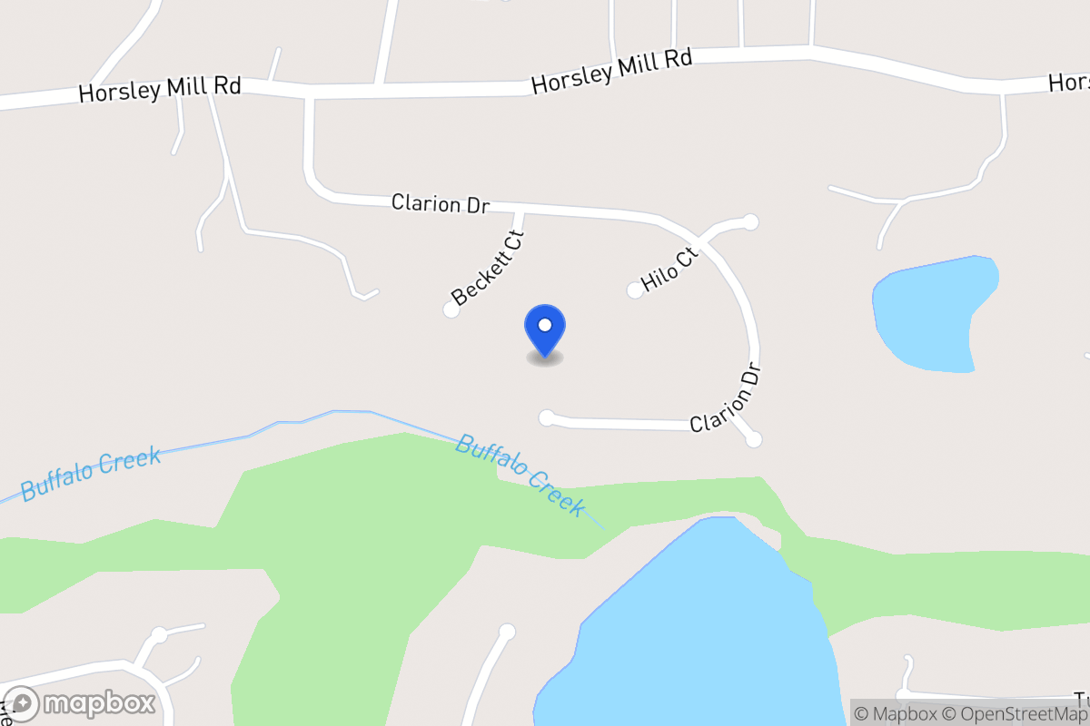 Map of 416 Clarion Dr