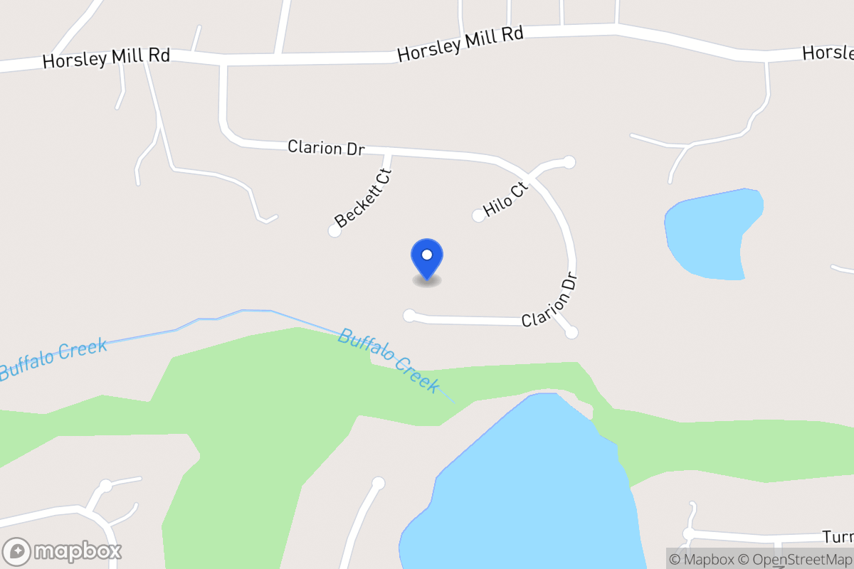 Map of 414 Clarion Dr