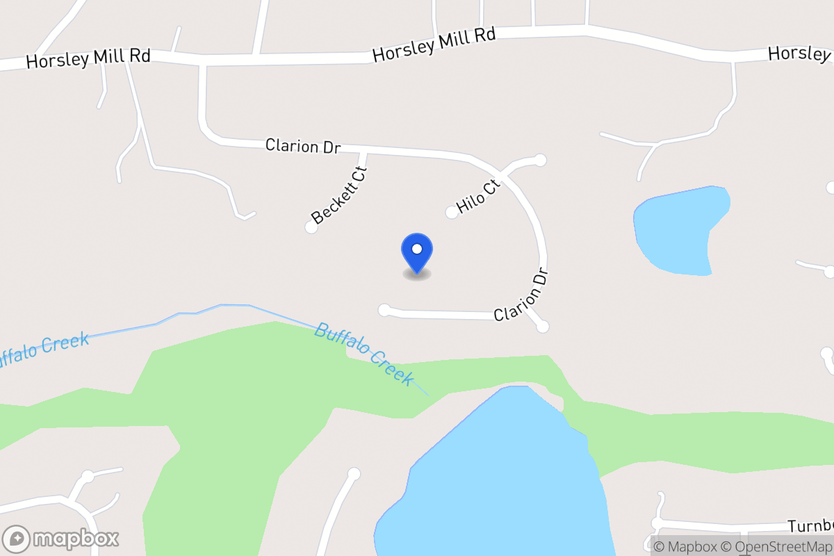 Map of 412 Clarion Dr