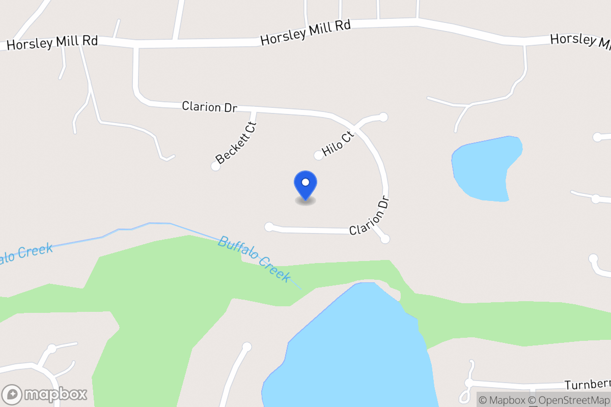 Map of 410 Clarion Dr