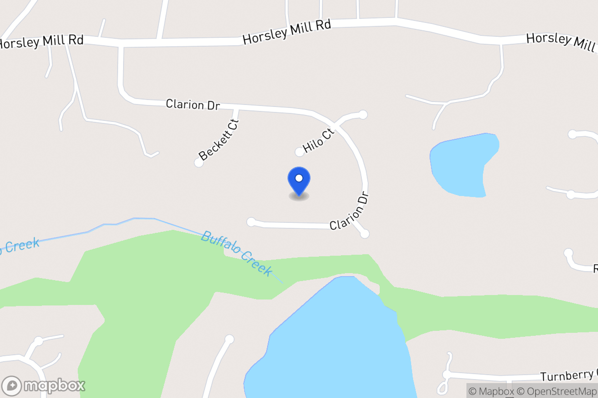 Map of 408 Clarion Dr