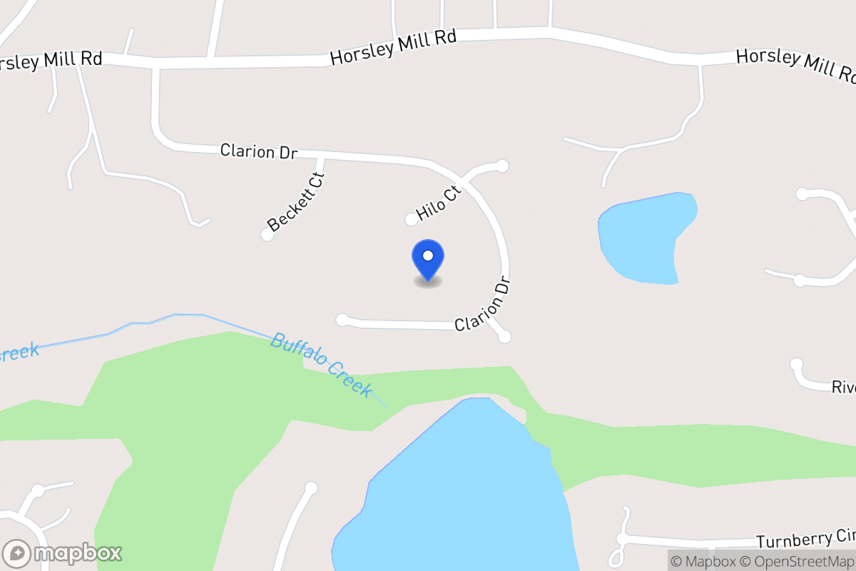 Map of 406 Clarion Dr