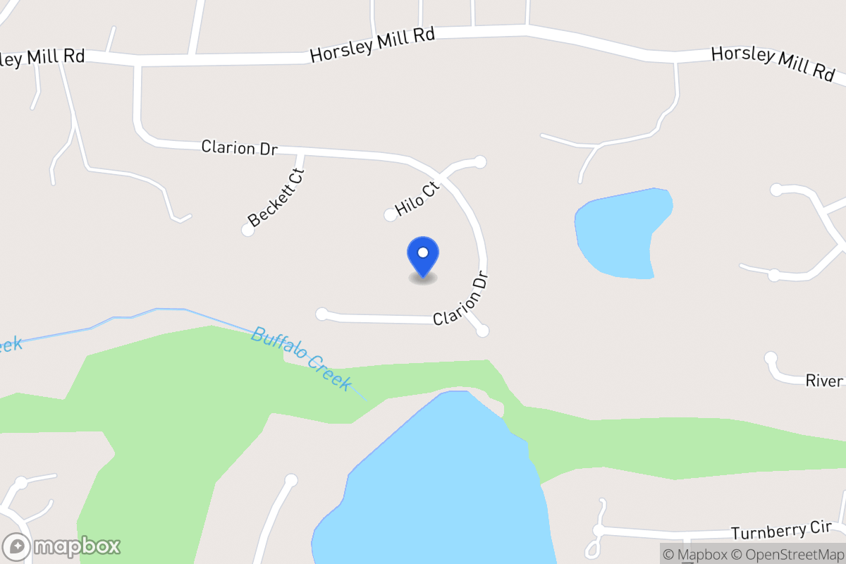 Map of 404 Clarion Dr