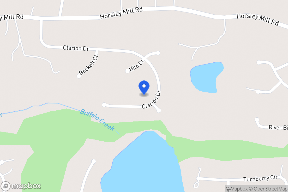 Map of 402 Clarion Dr