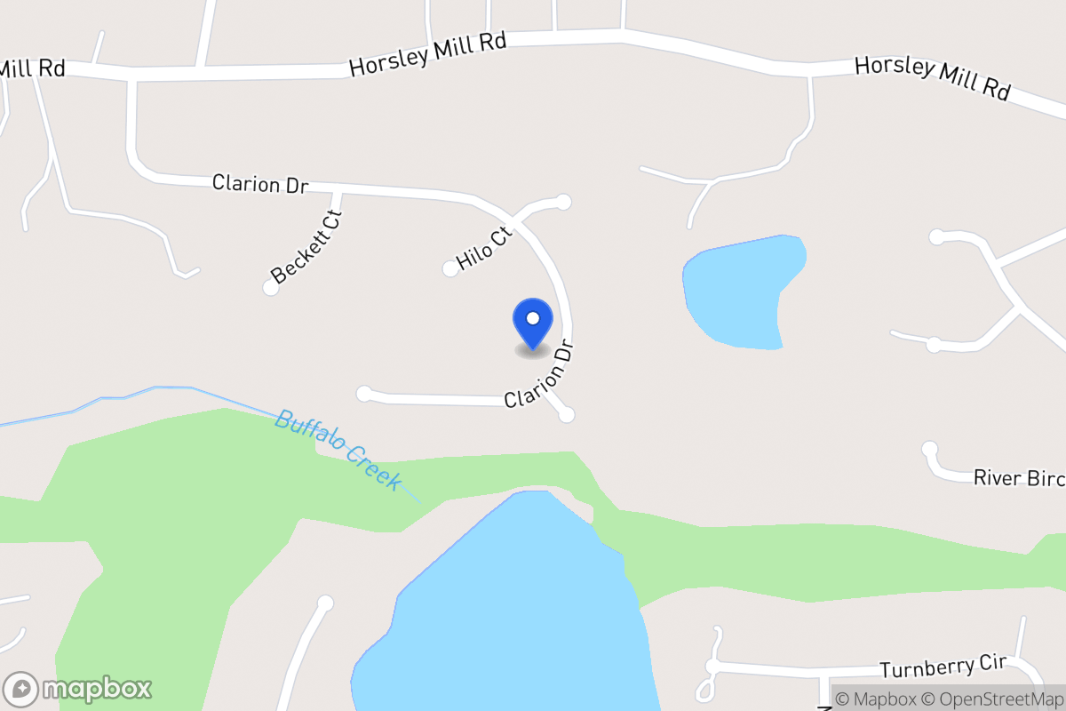 Map of 314 Clarion Dr