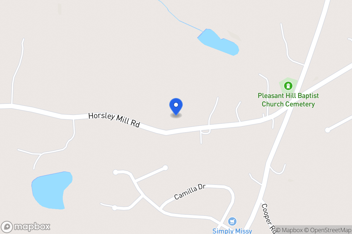 Map of 988 Horsley Mill Rd