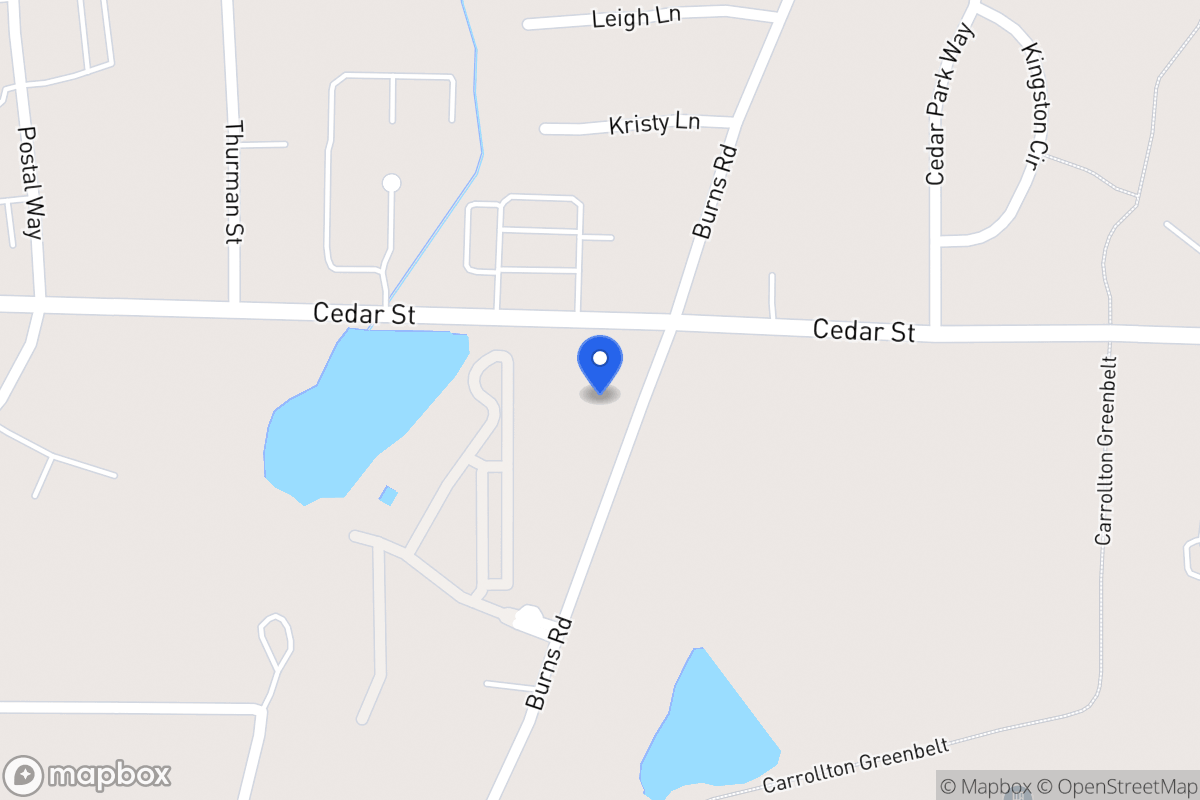 Map of Burns Rd