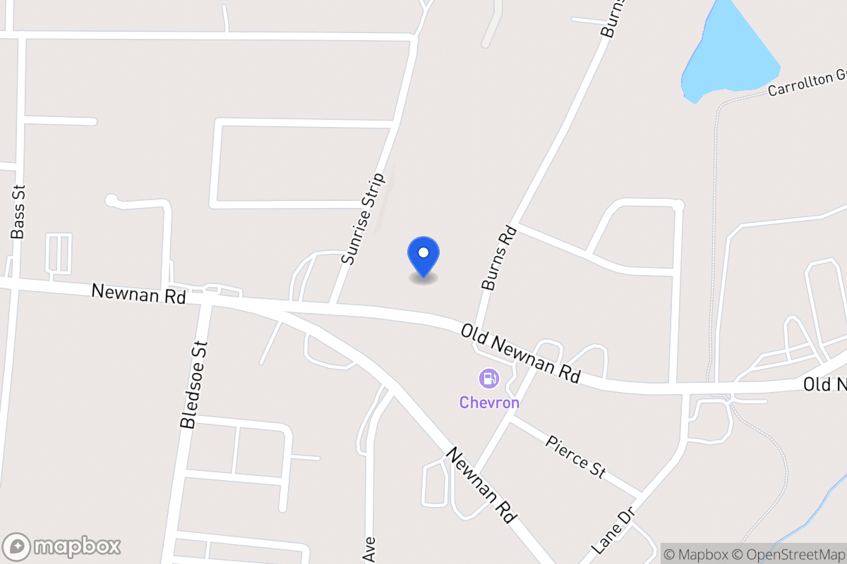 Map of 208 Old Newnan Rd