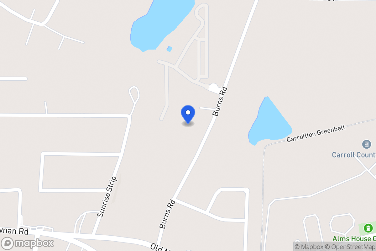 Map of 727 Burns Rd