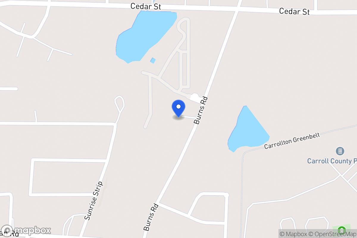 Map of 721 Burns Rd