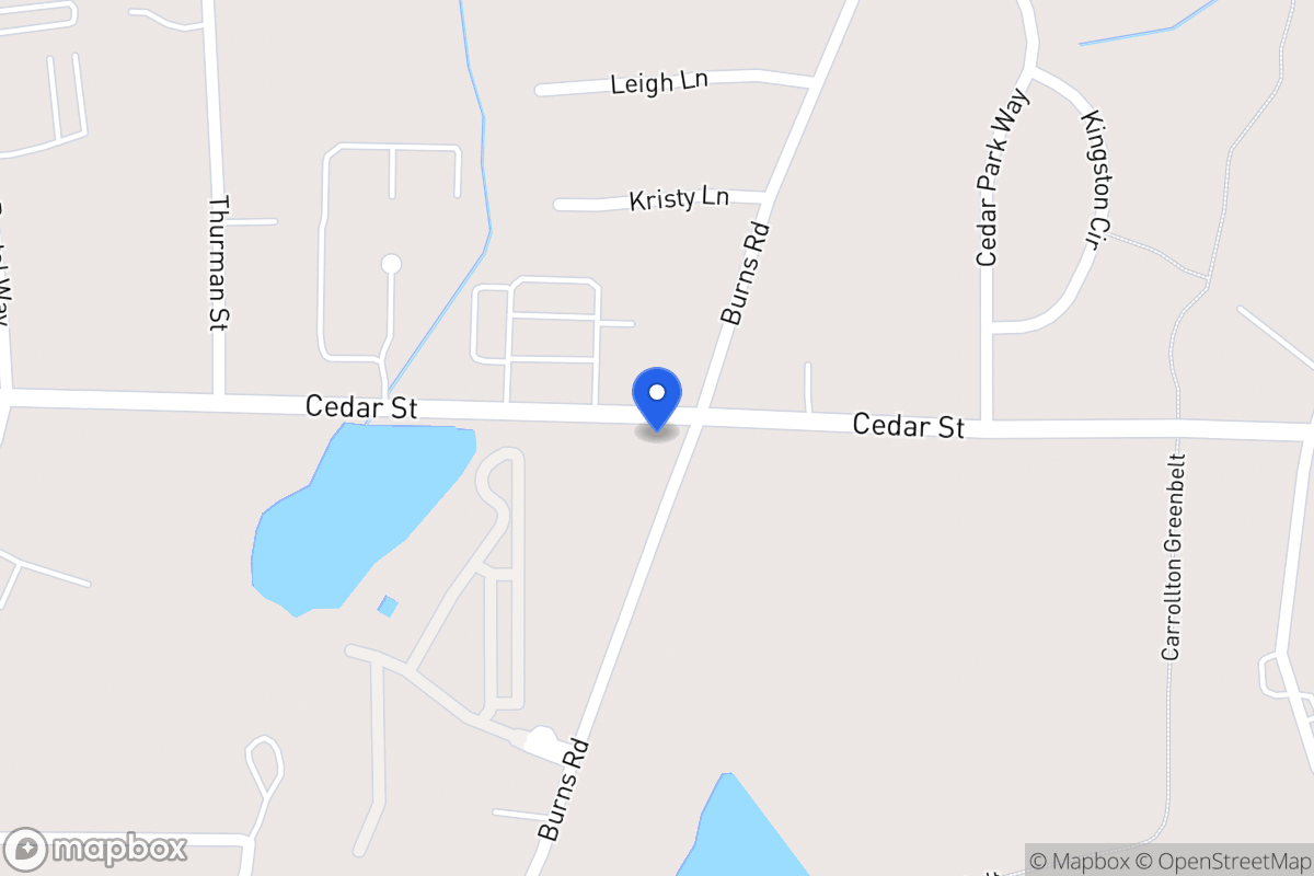 Map of 701 Burns Rd