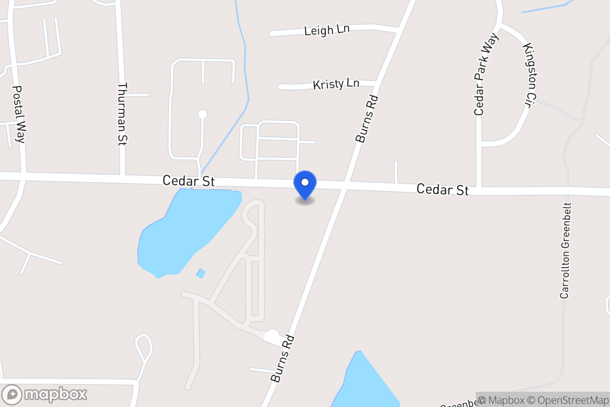Map of 1201 Cedar St