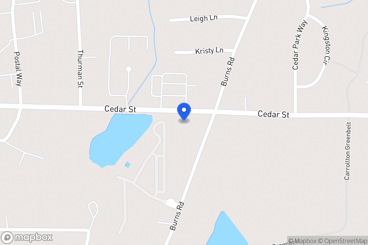 Map of 1125 Cedar St