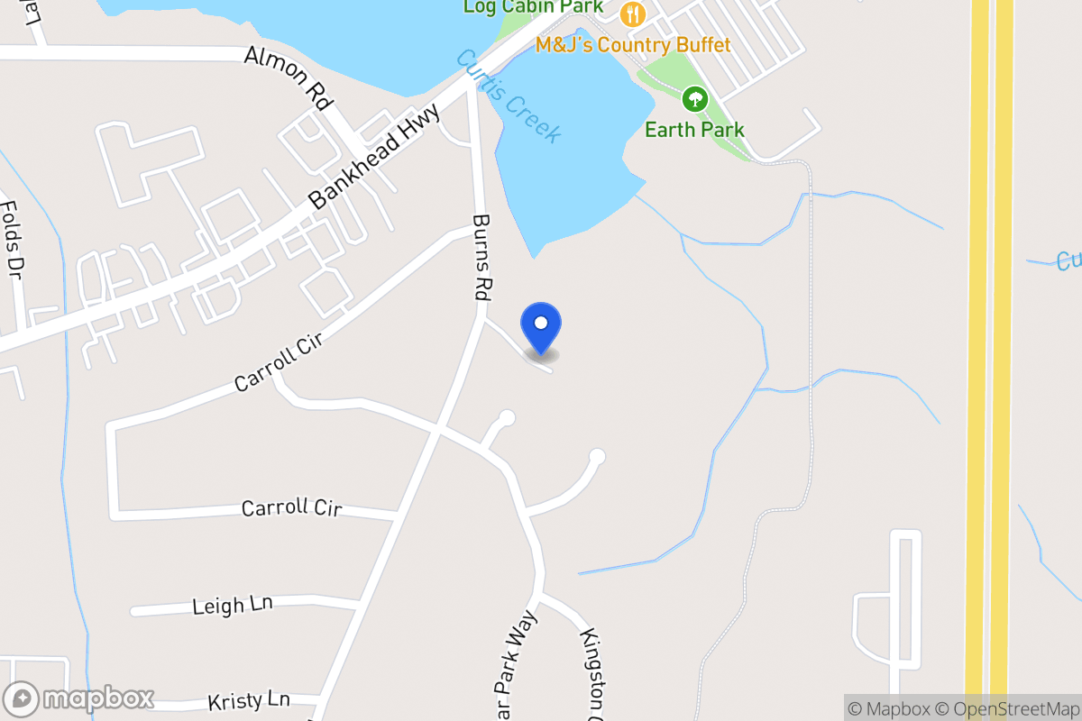 Map of 204 Burns Rd
