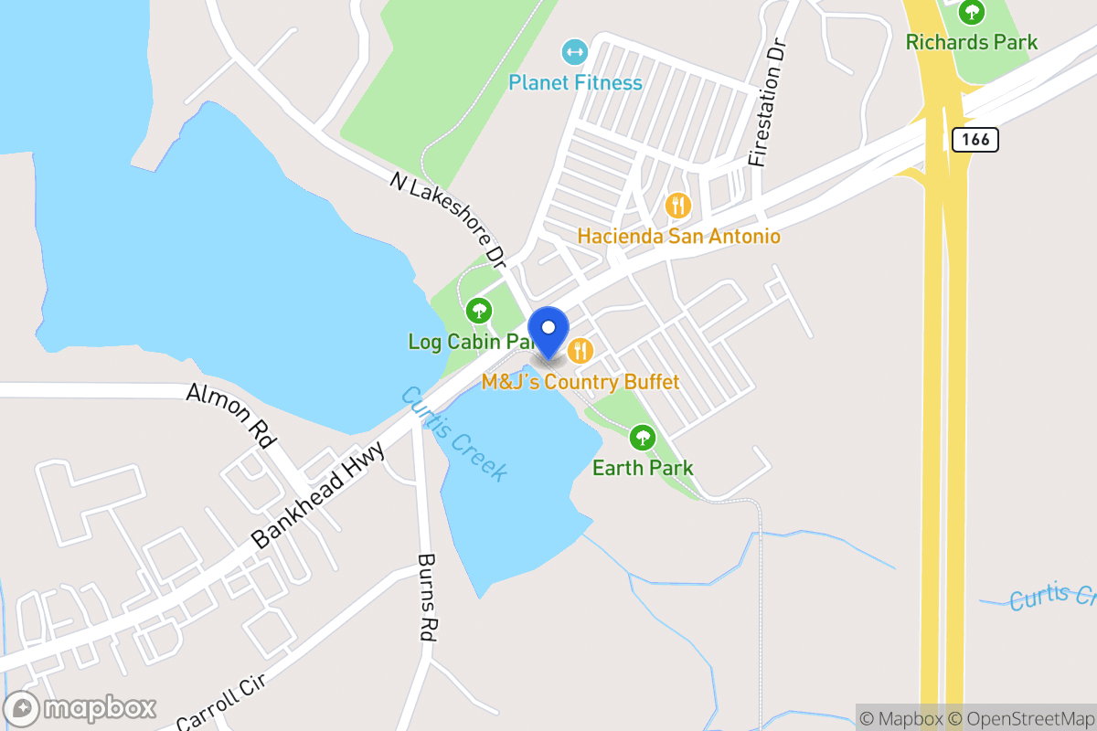 Map of 1111 Bankhead Hwy