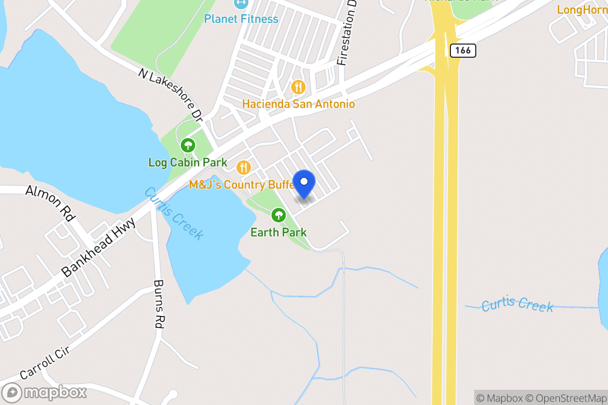 Map of Lake Carroll Mall