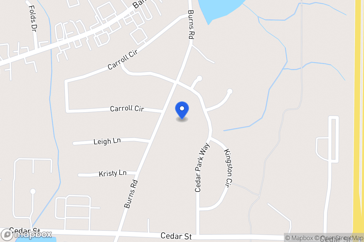 Map of 306 Burns Rd