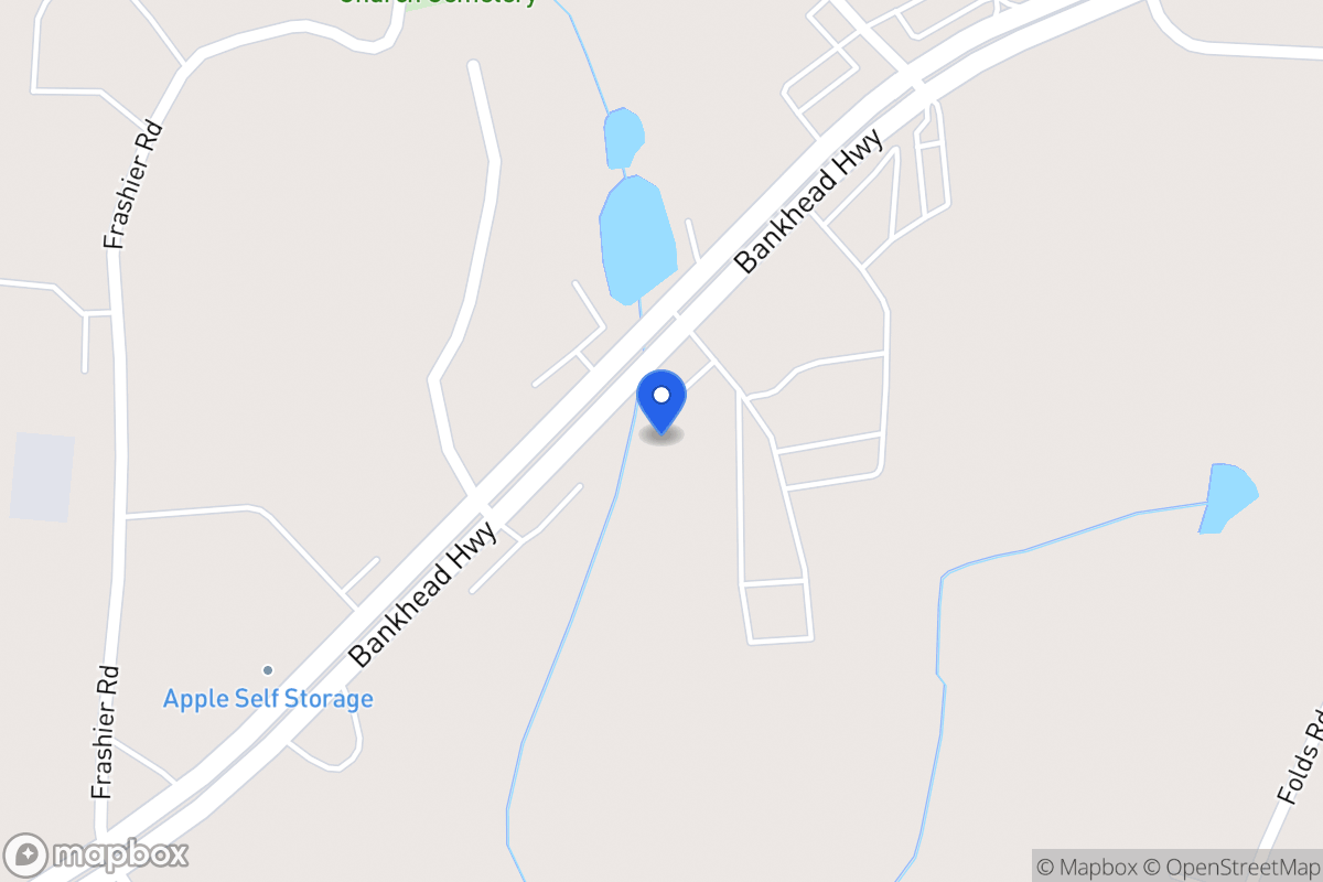 Map of 1595 Bankhead Hwy