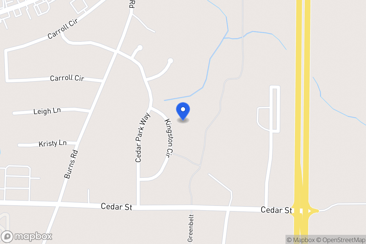 Map of 100 Cedar Park Wy