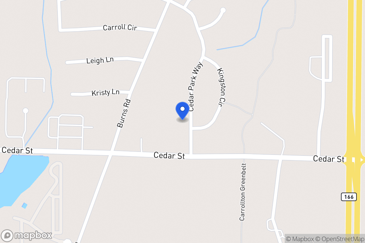Map of 110 Cedar Park Wy