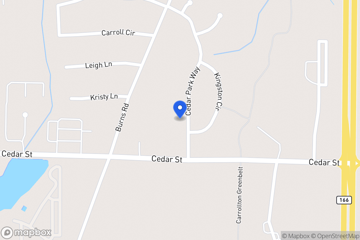 Map of 112 Cedar Park Wy