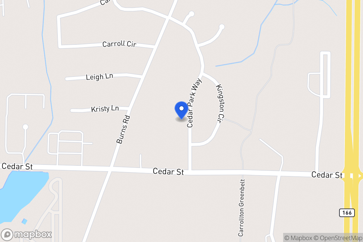 Map of 116 Cedar Park Wy