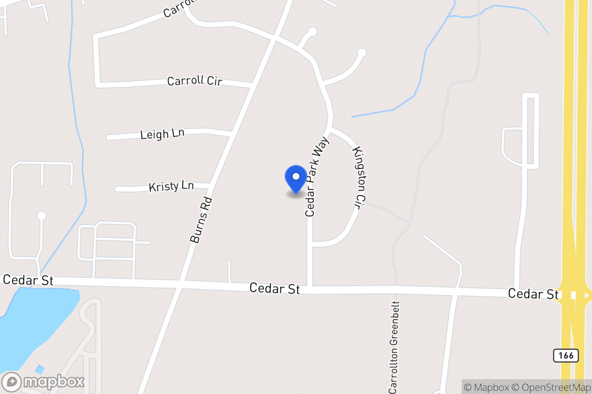 Map of 118 Cedar Park Wy