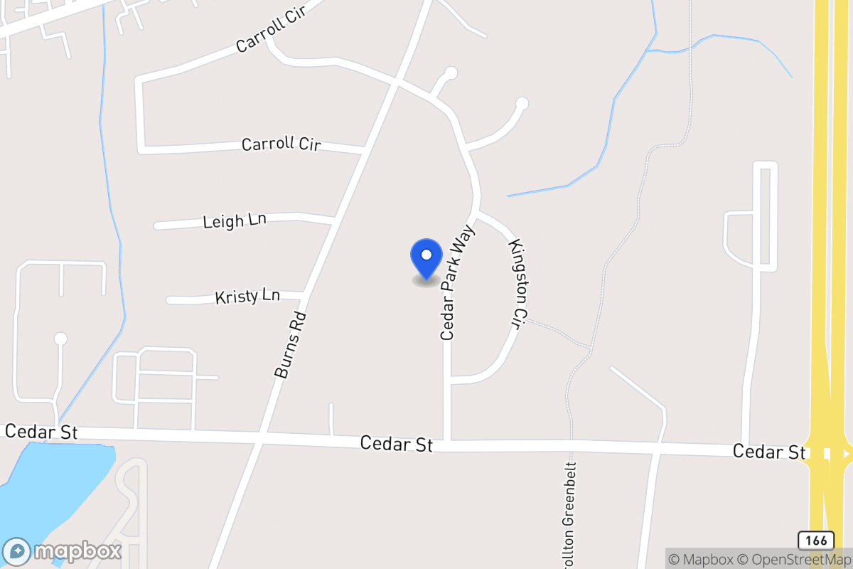 Map of 122 Cedar Park Wy