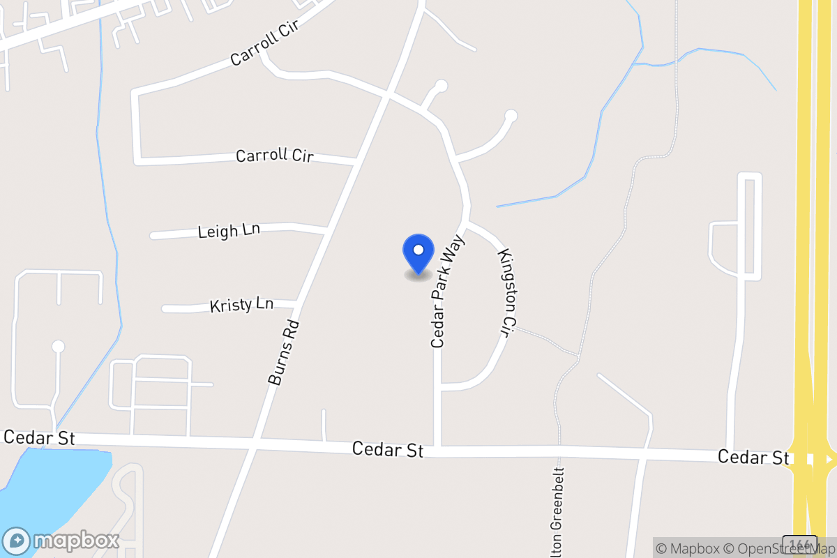 Map of 124 Cedar Park Wy