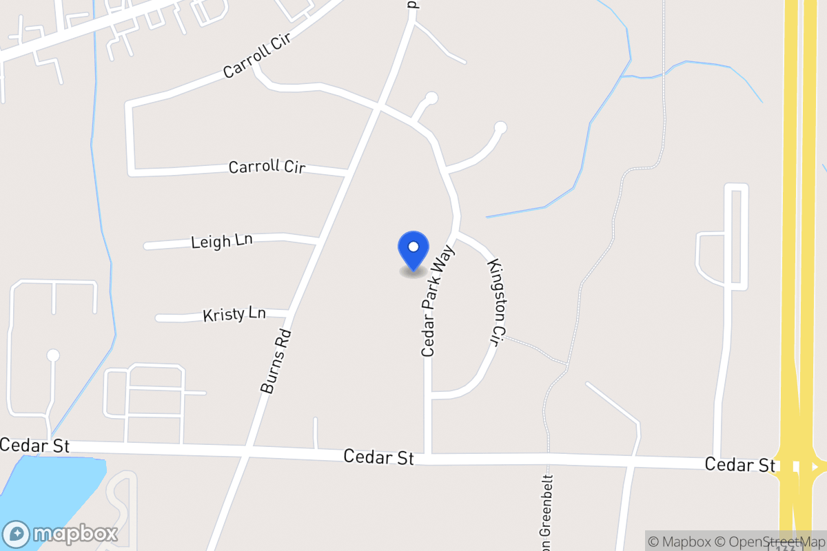 Map of 126 Cedar Park Wy
