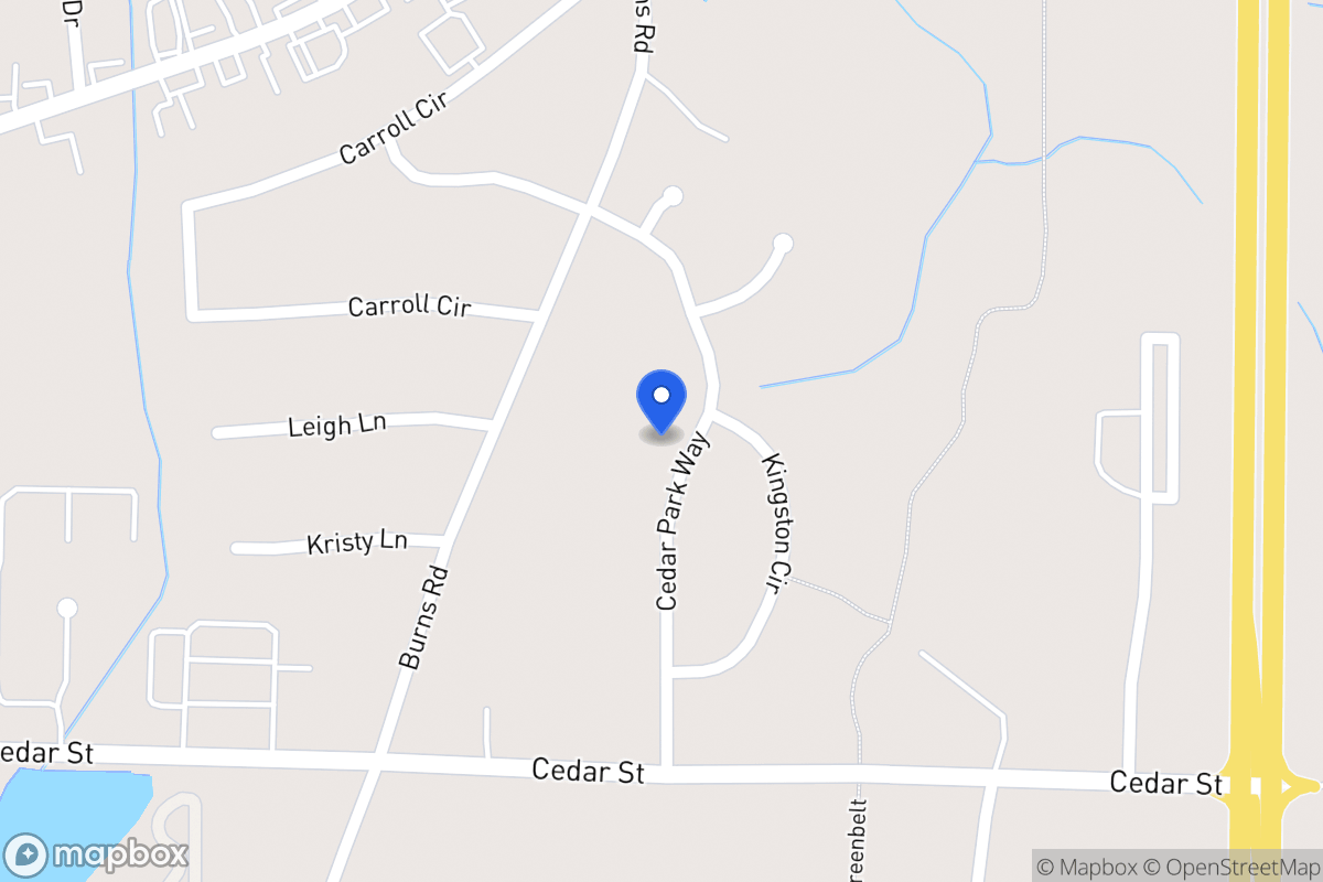 Map of 130 Cedar Park Wy