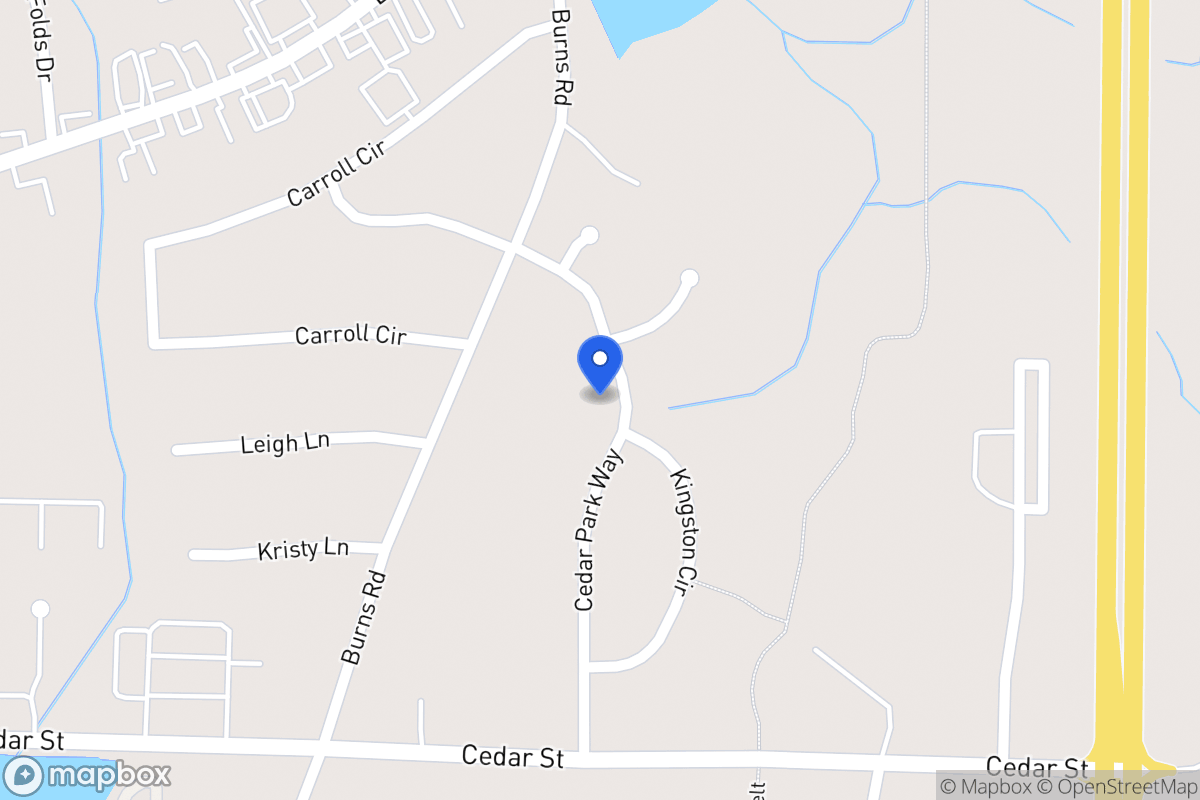 Map of 136 Cedar Park Wy