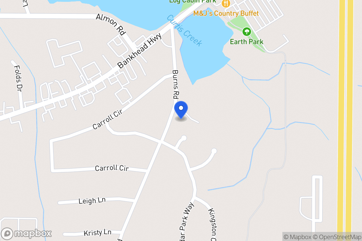 Map of 106 Cedarcrest Dr