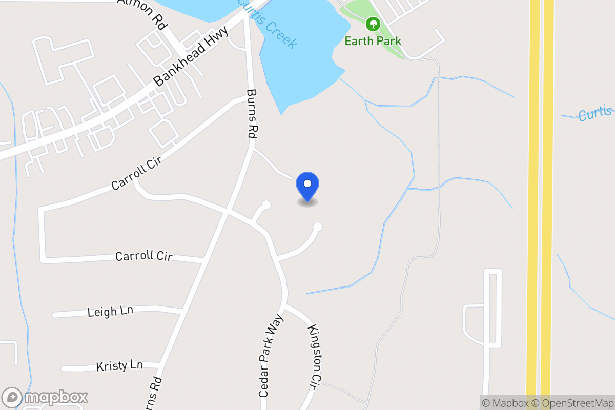 Map of 108 Cresthaven Dr