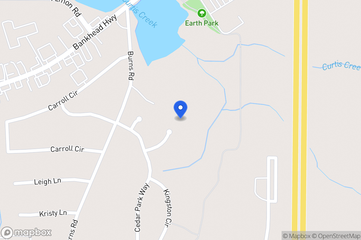 Map of 115 Cresthaven Dr