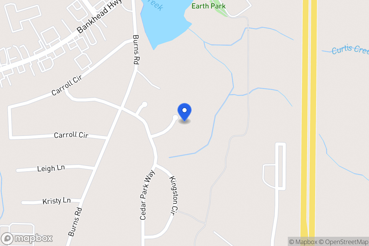 Map of 111 Cresthaven Dr