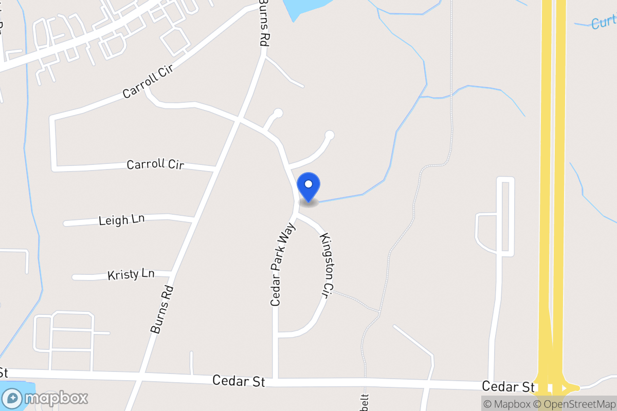 Map of 129 Cedar Park Wy