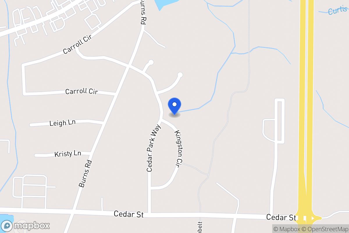 Map of 131 Kingston Cir