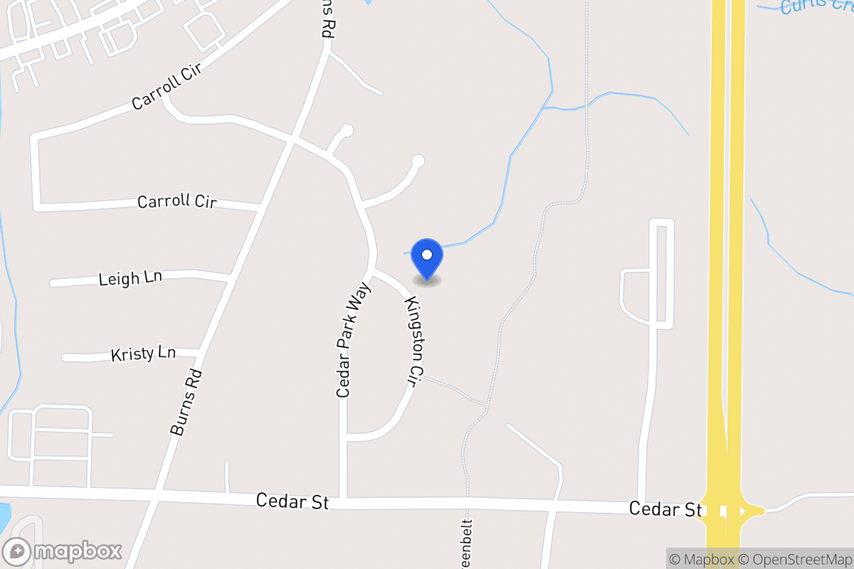 Map of 127 Kingston Cir