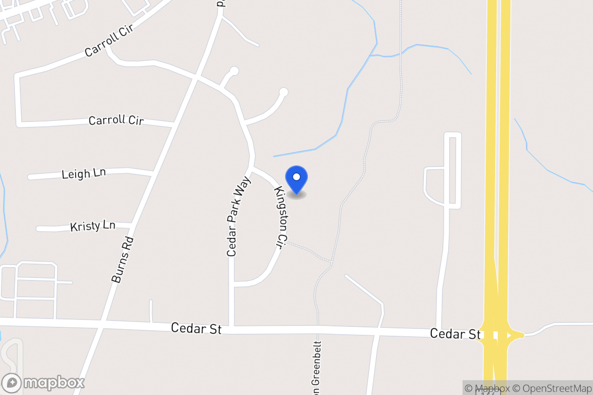 Map of 123 Kingston Cir